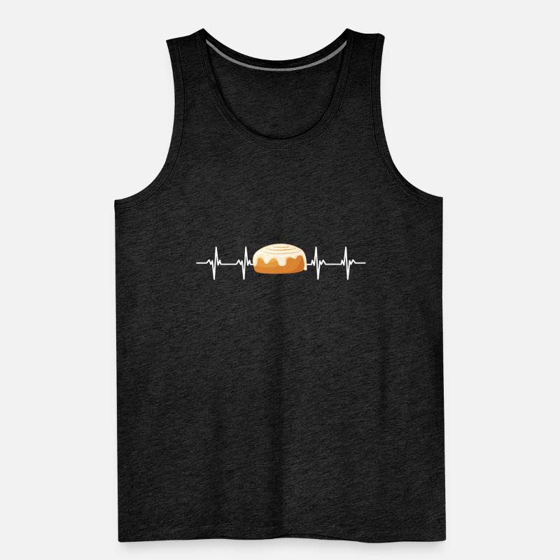 Cinnamon Roll And Cinnamon Buns Männer Premium Bio Tank Top