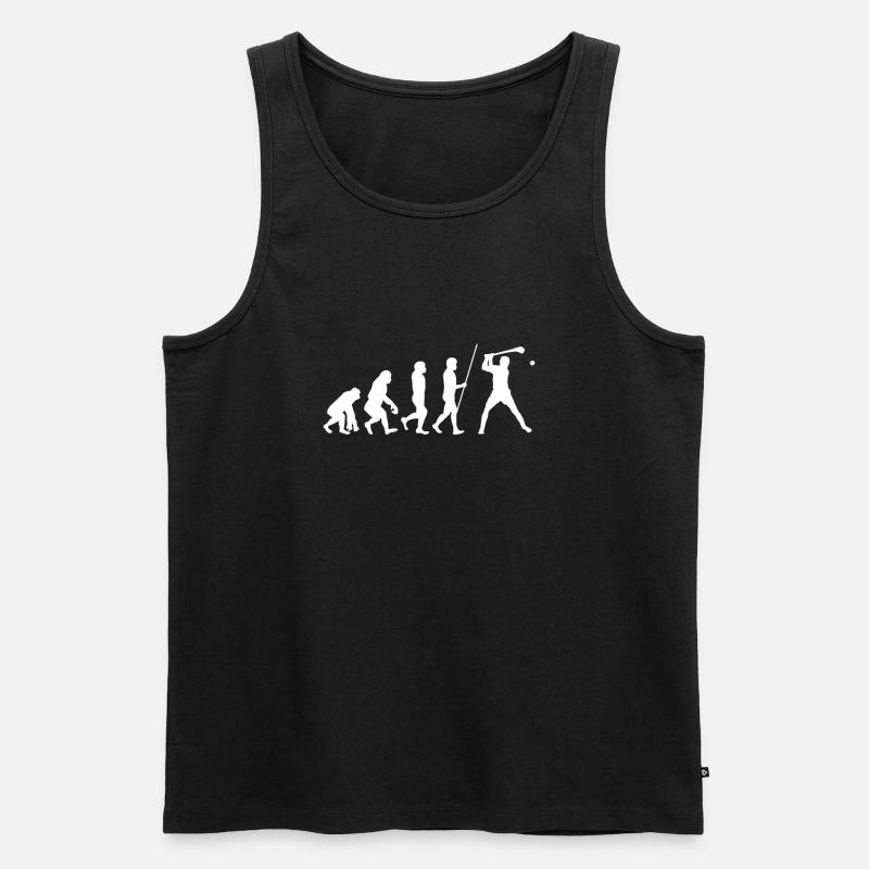 Irish Dublin Hurling - Männer Premium Bio Tank Top - Schwarz