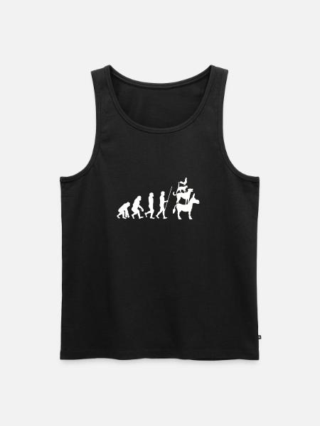 Bremen Town Musicians - Men's Premium Organic Tank Top - black
