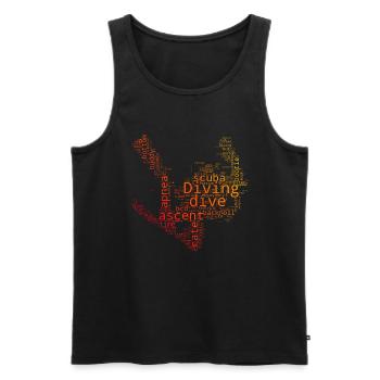 Scuba Diver Scuba Diver Diver Scuba Diving - Men's Premium Organic Tank Top - black - Front - Michal (187cm)