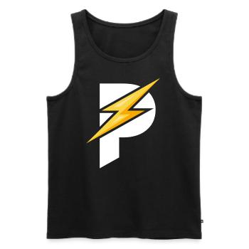 Padel - Geschenk für Padelspieler - Männer Premium Bio Tank Top - Schwarz - Vorne - Michal (187cm)