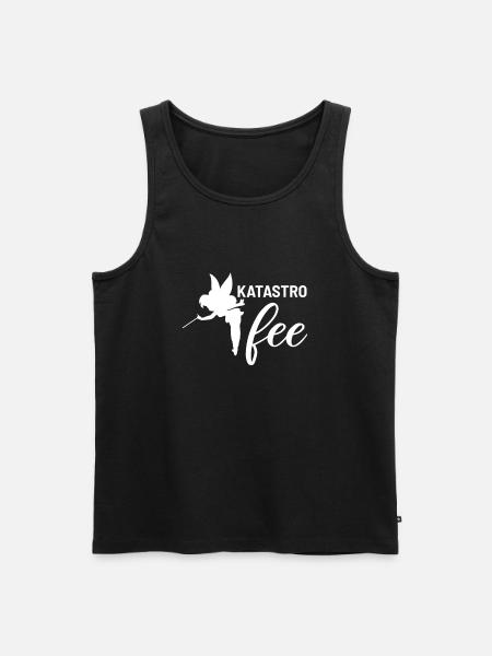 Katastrophe - Männer Premium Bio Tank Top - Schwarz