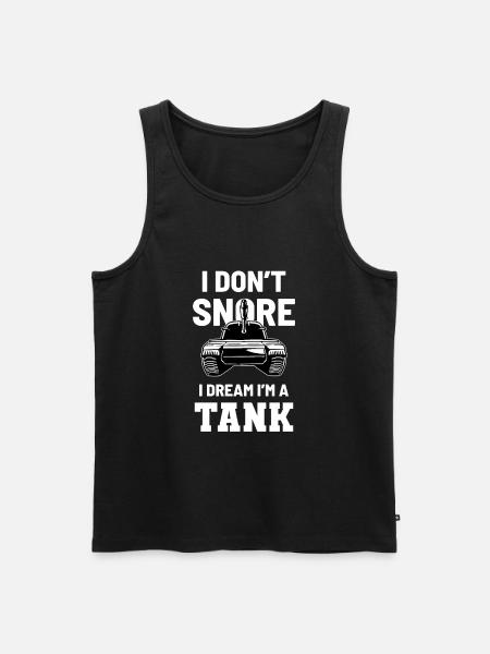 tank - Men's Premium Organic Tank Top - black
