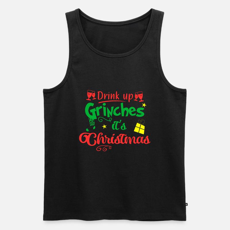 Weihnachten - Männer Premium Bio Tank Top - Schwarz