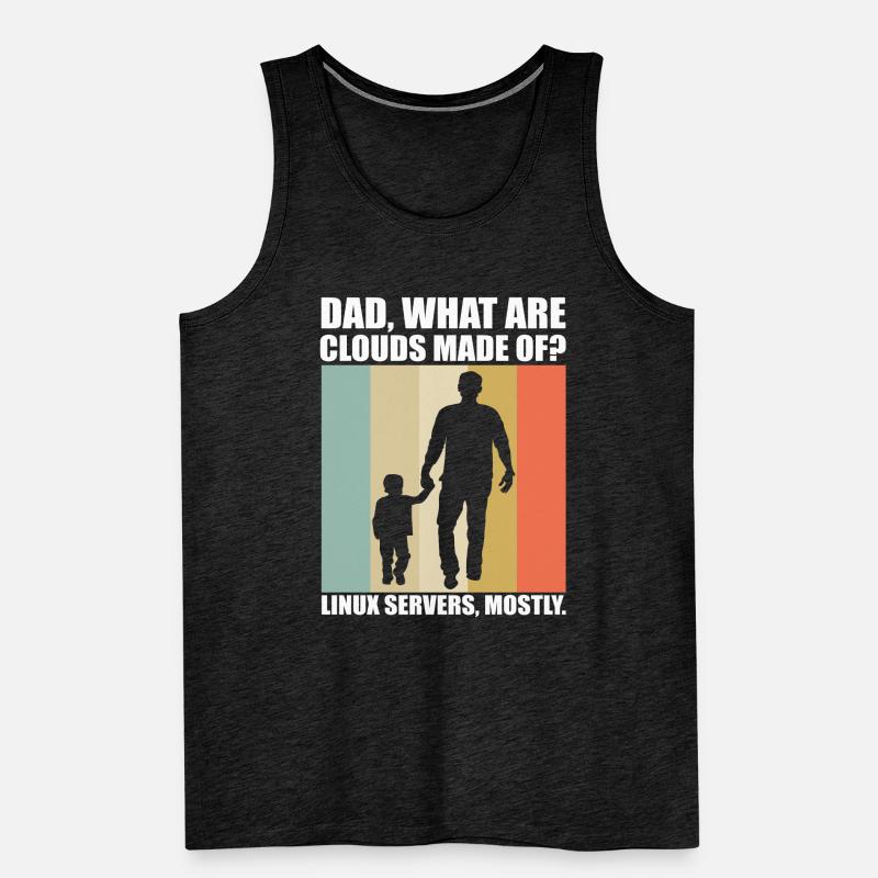 Cloud Computing Informatik Tech Männer Premium Bio Tank Top