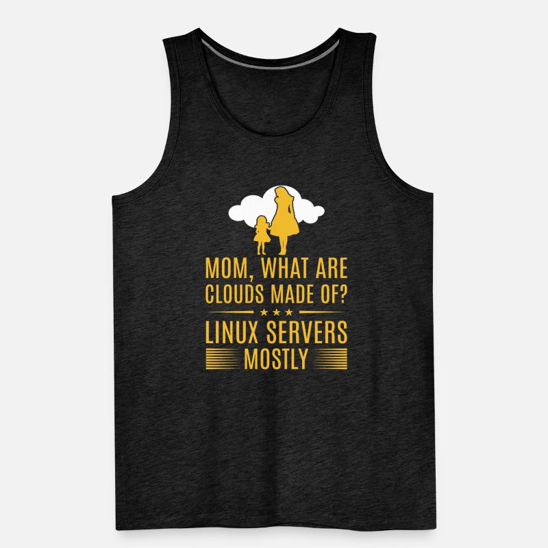 Cloud Computing Informatik Tech Männer Premium Bio Tank Top
