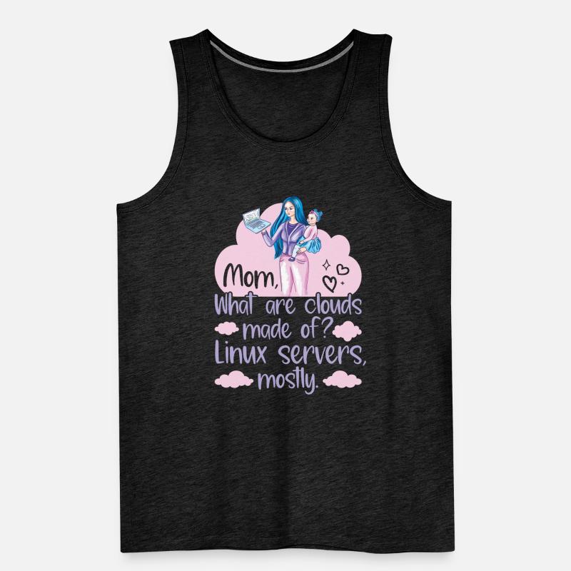 Cloud Computing Informatik Tech Männer Premium Bio Tank Top