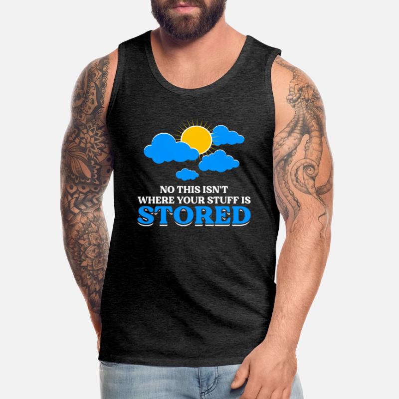 Cloud Computing Informatik Computer Programmierer Männer Premium Bio Tank Top