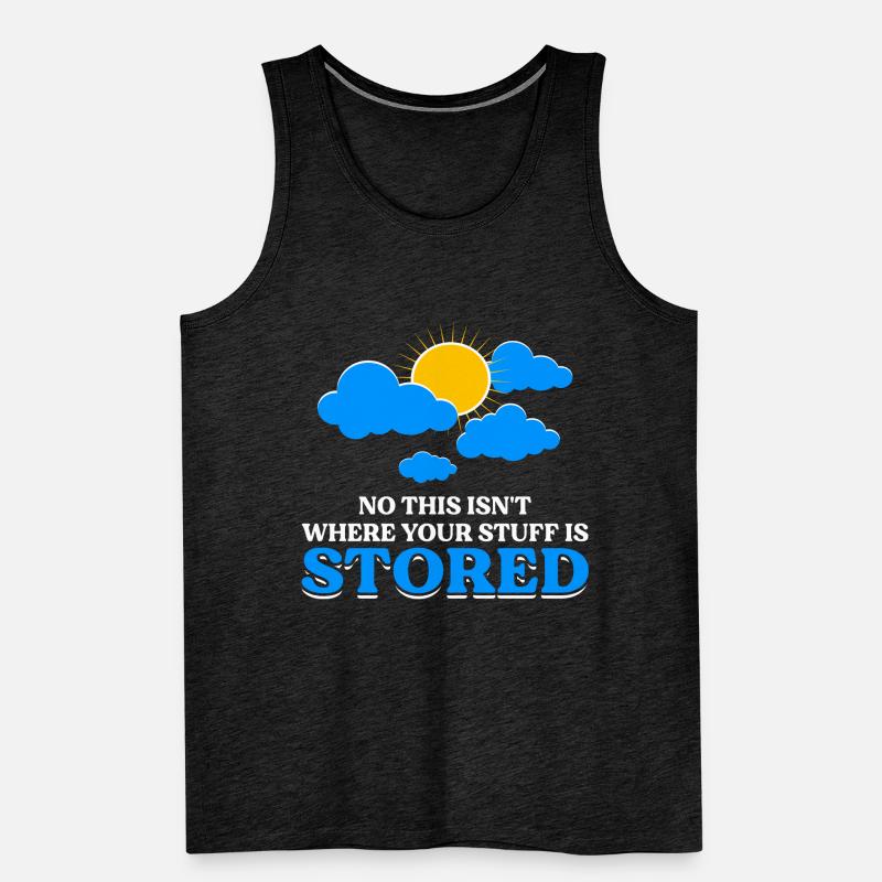 Cloud Computing Informatik Computer Programmierer Männer Premium Bio Tank Top