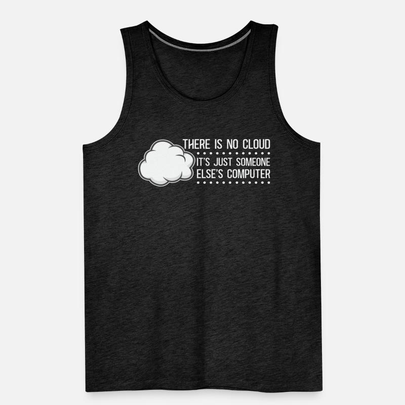 Cloud Computing Informatik Programmierung Dev Männer Premium Bio Tank Top