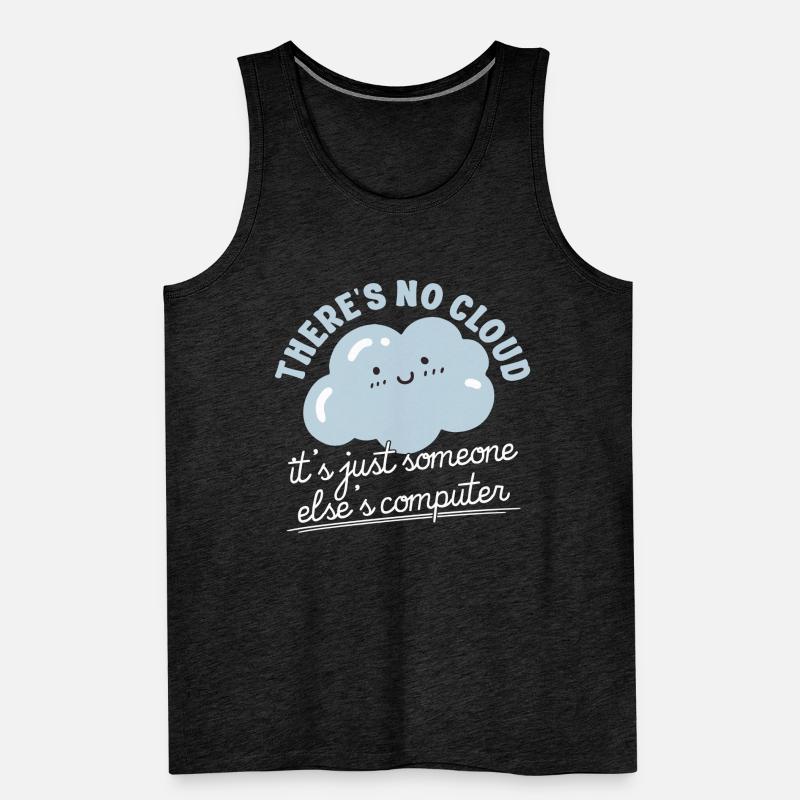 Cloud Computing Informatik Programmierung Dev Männer Premium Bio Tank Top