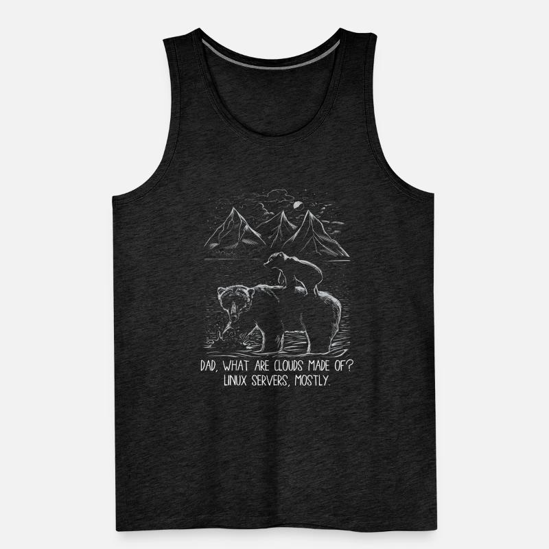 Cloud Computing Informatik Programmierung Dev Männer Premium Bio Tank Top