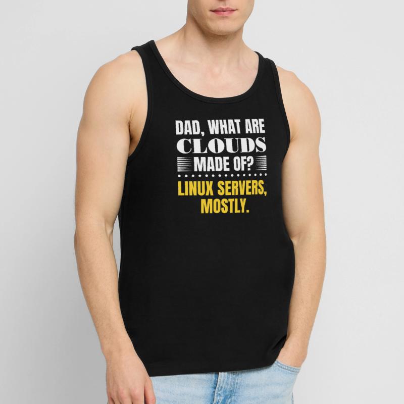 Cloud Computing Informatik Programmierung Dev Männer Premium Bio Tank Top