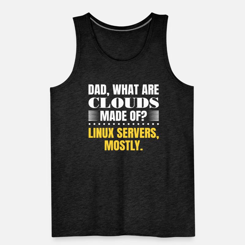 Cloud Computing Informatik Programmierung Dev Männer Premium Bio Tank Top
