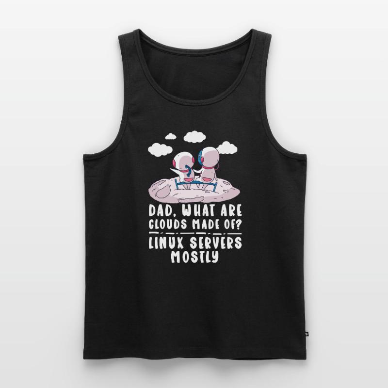Cloud Computing Informatik Programmierung Dev Männer Premium Bio Tank Top