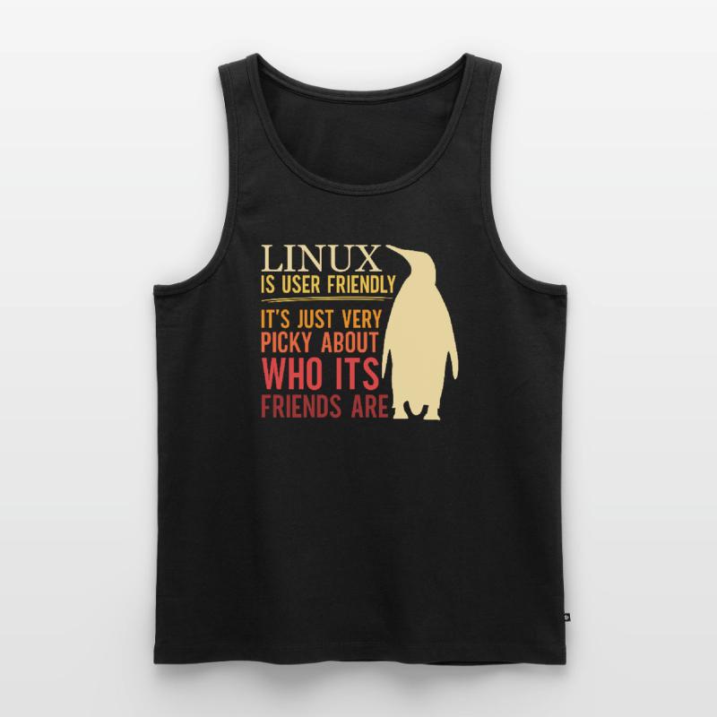 Linux Is User Friendly - Cloud Computing Engineer Männer Premium Bio Tank Top