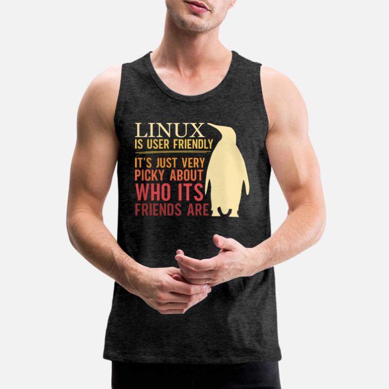 Linux Is User Friendly - Cloud Computing Engineer Männer Premium Bio Tank Top