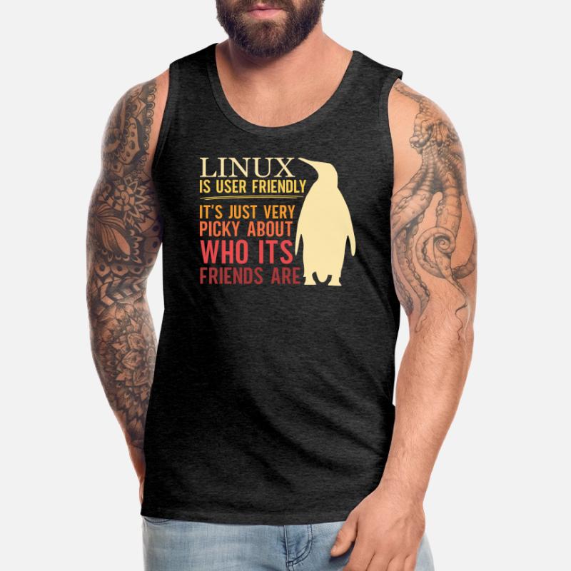 Linux Is User Friendly - Cloud Computing Engineer Männer Premium Bio Tank Top