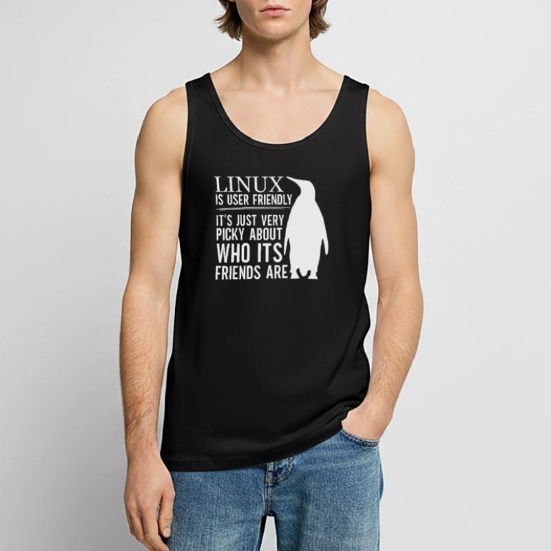 Linux Is User Friendly - Cloud Computing Engineer Männer Premium Bio Tank Top