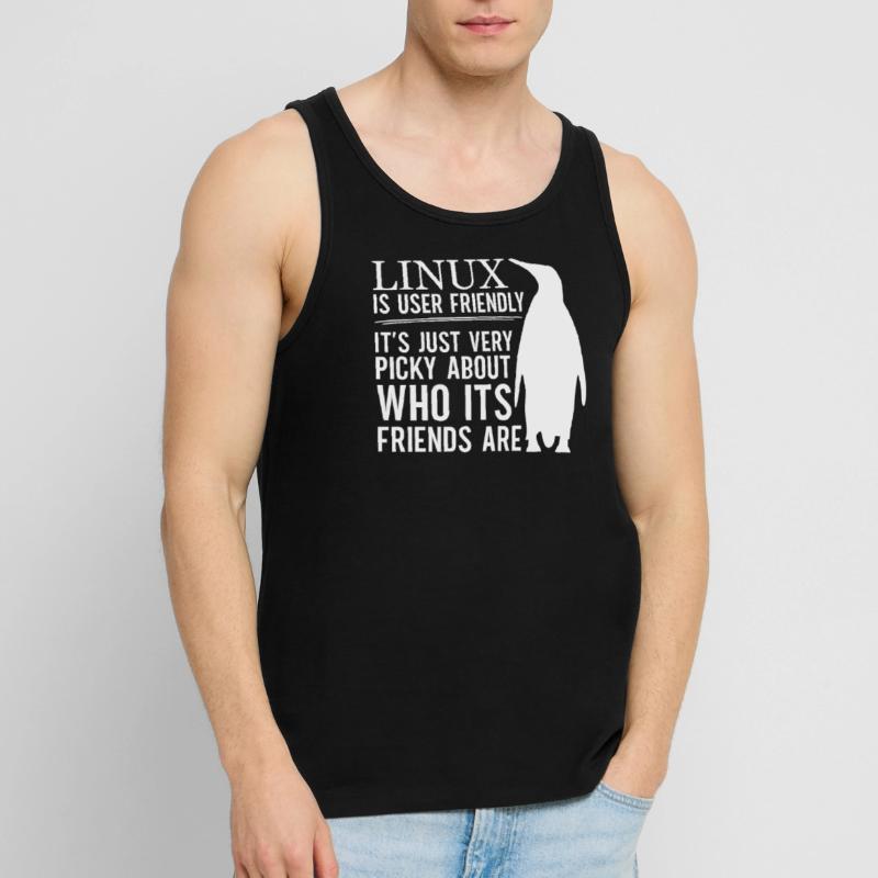 Linux Is User Friendly - Cloud Computing Engineer Männer Premium Bio Tank Top