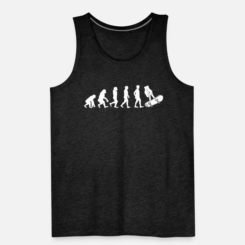 Fingerboard Evolution Skateboarding Fingerboarding Men's Premium Organic Tank Top