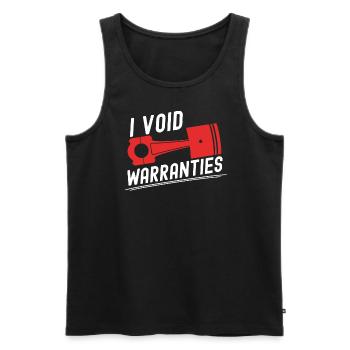 I Void Warranties Kfz Mechaniker LKW Mechatroniker - Männer Premium Bio Tank Top - Schwarz - Vorne - AI Model Male 178 light (178cm)