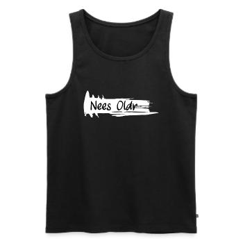 Nees Oldr - Männer Premium Bio Tank Top - Schwarz - Vorne - Michal (187cm)
