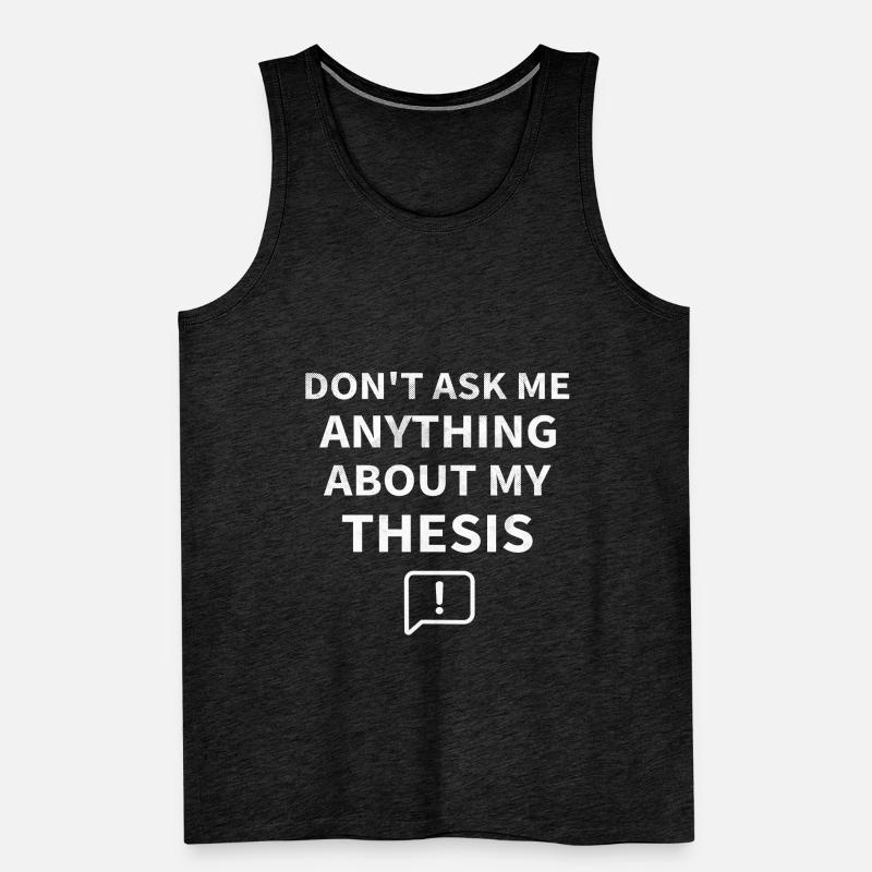Dissertation PhD thesis | PhD student Men's Premium Organic Tank Top