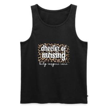 Pflegedirektor Pflegedirektion Pflegeleiter Team - Männer Premium Bio Tank Top - Schwarz - Vorne - AI Model Male 178 light (178cm)
