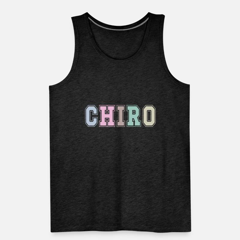 Chiropractor Chiropractic Chiropractor Men's Premium Organic Tank Top