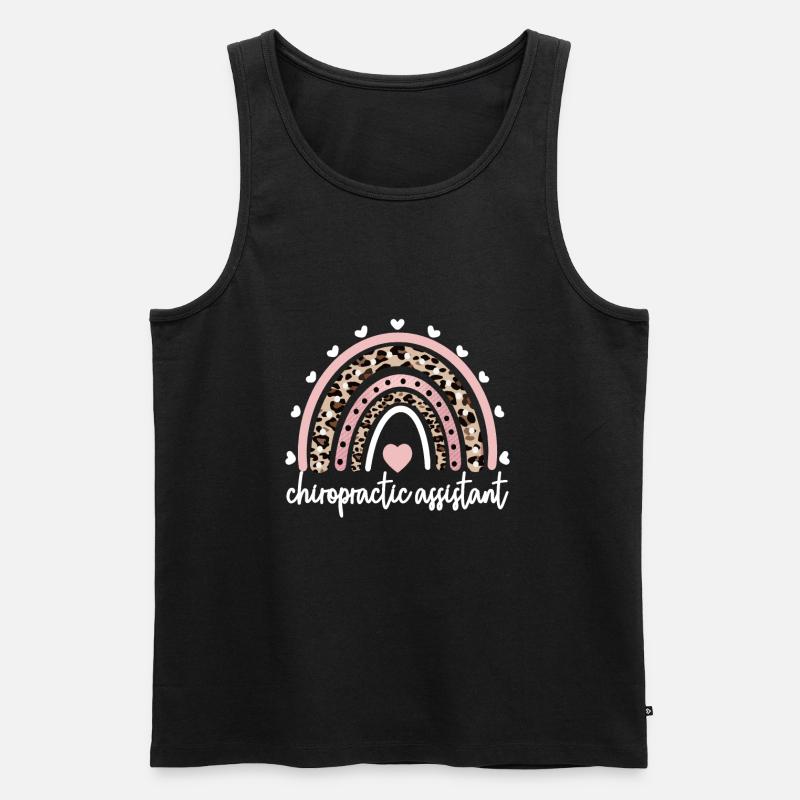 Chiropractic Assistant Chiropractic Assistant - Men's Premium Organic Tank Top - black