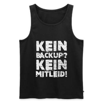 Informatik Administrator Geschenk - Männer Premium Bio Tank Top - Schwarz - Vorne - AI Model Male 178 light (178cm)
