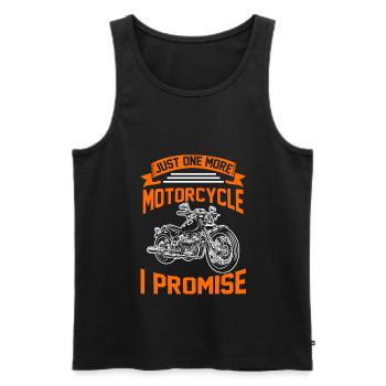 Motorcycle Motorcycle Motorcycle - Men's Premium Organic Tank Top - black - Front - Michal (187cm)