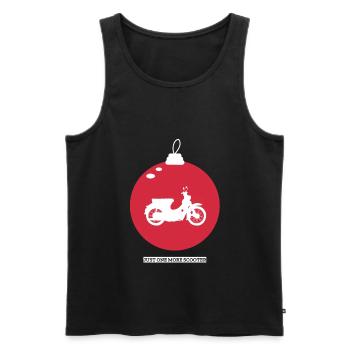 Scooter - Men's Premium Organic Tank Top - black - Front - AI Model Male 178 light (178cm)