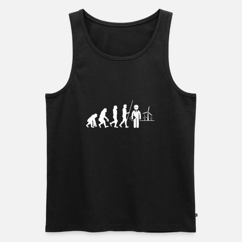 Environmental Engineer And Environmental Science - Männer Premium Bio Tank Top - Schwarz