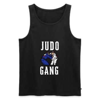 Judo Judoka Jiu Jitsu And Taekwondo Martial Arts - Men's Premium Organic Tank Top - black - Front - Michal (187cm)