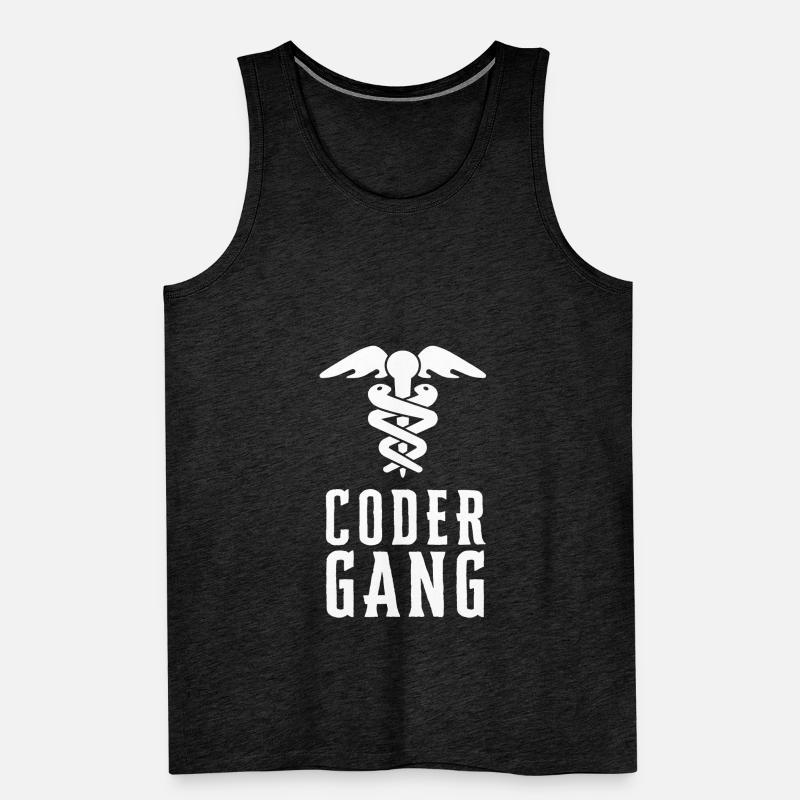 Medical Coder Coding VA Nurse And Clinical Coding Männer Premium Bio Tank Top
