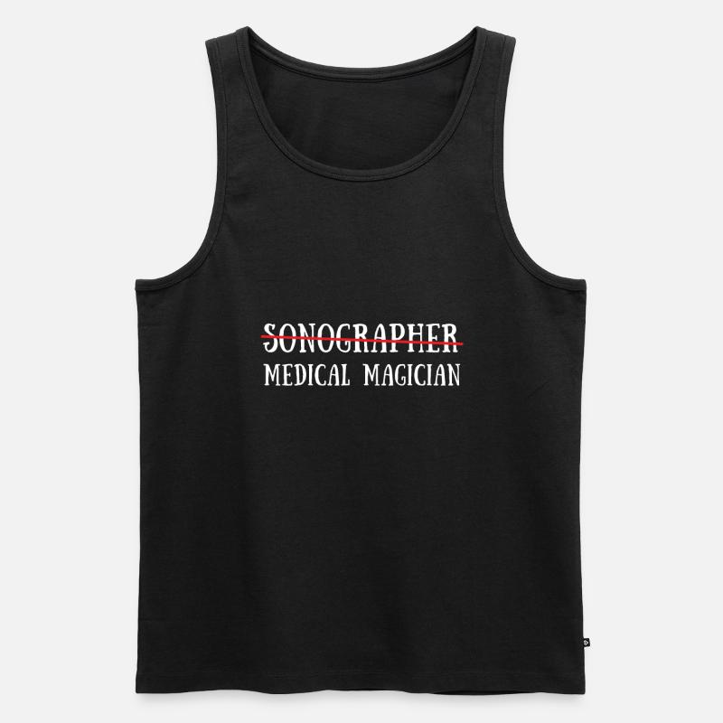 Échographiste Échographie Échographie Échographie - Débardeur bio Premium Homme - noir