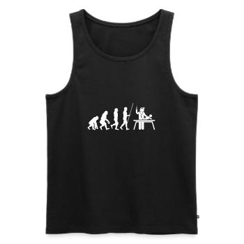 Pediatric Pediatrician Pediatrics Nurse Toddle - Men's Premium Organic Tank Top - black - Front - AI Model Male 178 light (178cm)