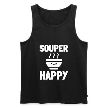 Canned Soup Liquid Food Cook Restaurant Food Lover - Männer Premium Bio Tank Top - Schwarz - Vorne - AI Model Male 178 light (178cm)