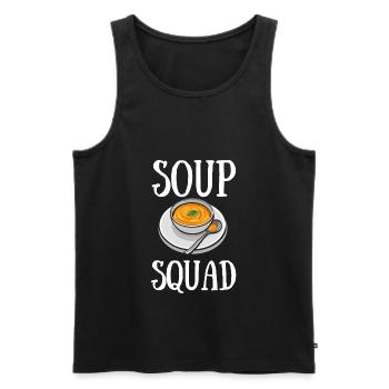 Canned Soup Liquid Food Cook Restaurant Food Lover - Männer Premium Bio Tank Top - Schwarz - Vorne - AI Model Male 178 light (178cm)