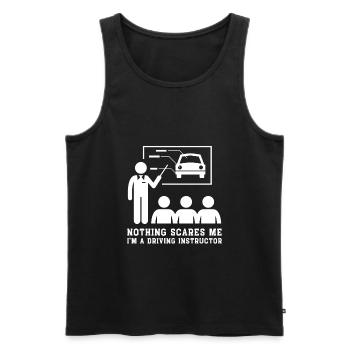 Driving Instructor Driver Car Parking Exam Driving - Männer Premium Bio Tank Top - Schwarz - Vorne - Michal (187cm)
