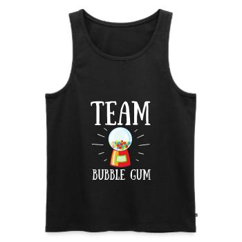 Bubble Gum Gumball Sweet Candy Machine Bubblegum - Débardeur bio Premium Homme - noir - Devant - AI Model Male 178 light (178cm)