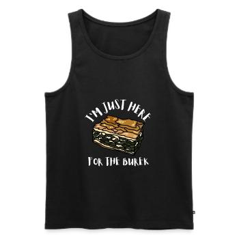 Bosnie Burek Bosnie-Herzégovine patriotique - Débardeur bio Premium Homme - noir - Devant - Michal (187cm)