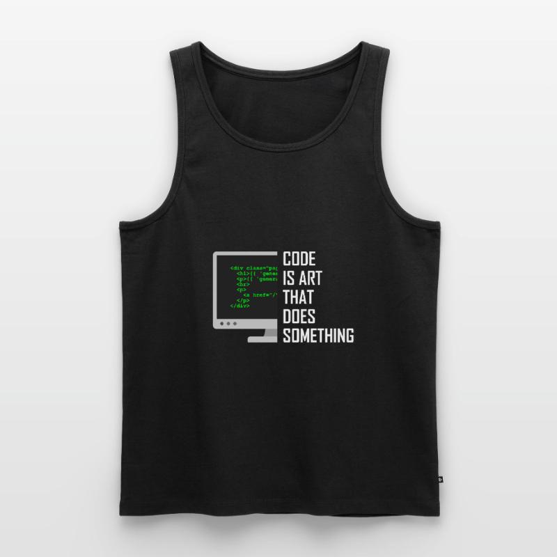 Informatiker Informatik Programmierer Geschenk Männer Premium Bio Tank Top