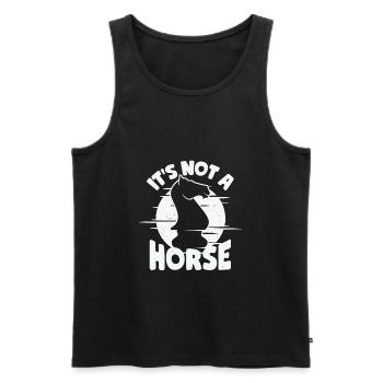 Schachfigur Schach Schachspieler Geschenk - Männer Premium Bio Tank Top - Schwarz - Vorne - Michal (187cm)