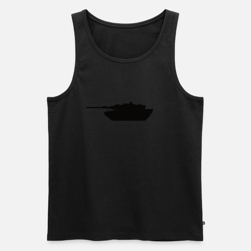 Panzer - Männer Premium Bio Tank Top - undefined