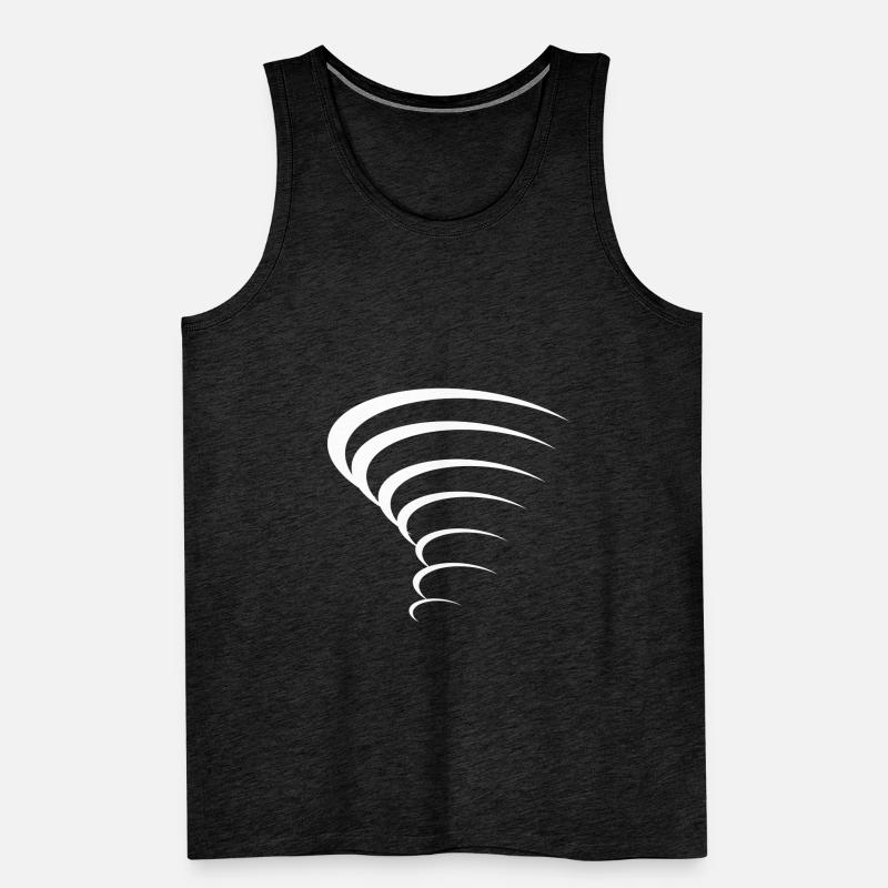 Cyclone tornade Débardeur bio Premium Homme