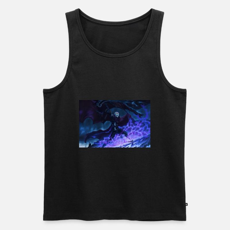 Vampirjäger - Männer Premium Bio Tank Top - Schwarz