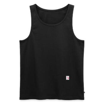 Self-Love - Männer Premium Bio Tank Top - Schwarz - Vorne - Michal (187cm)